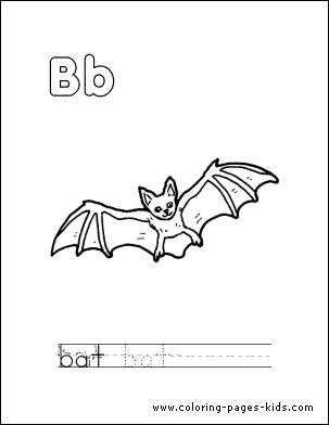 Coloring Pages Animals on Bat Coloring  Bats  Animal Coloring Pages  Color Plate  Coloring Sheet