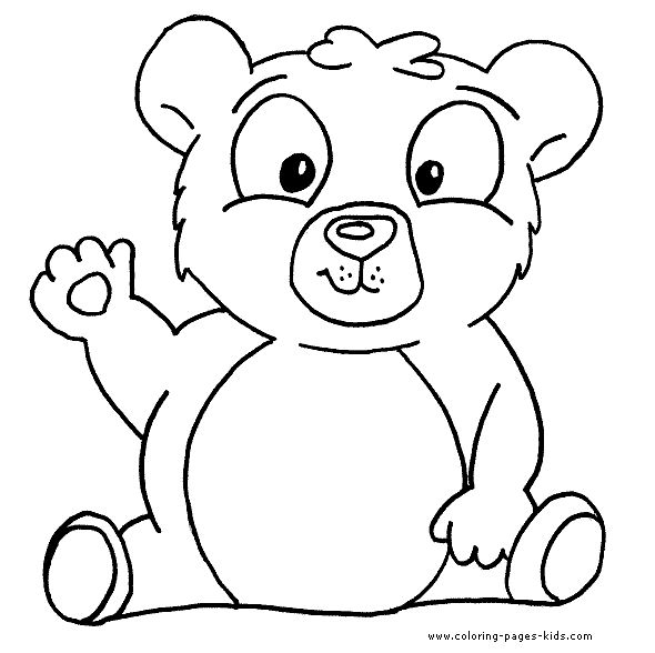 bear coloring pages for kids printable. Bears Coloring pages