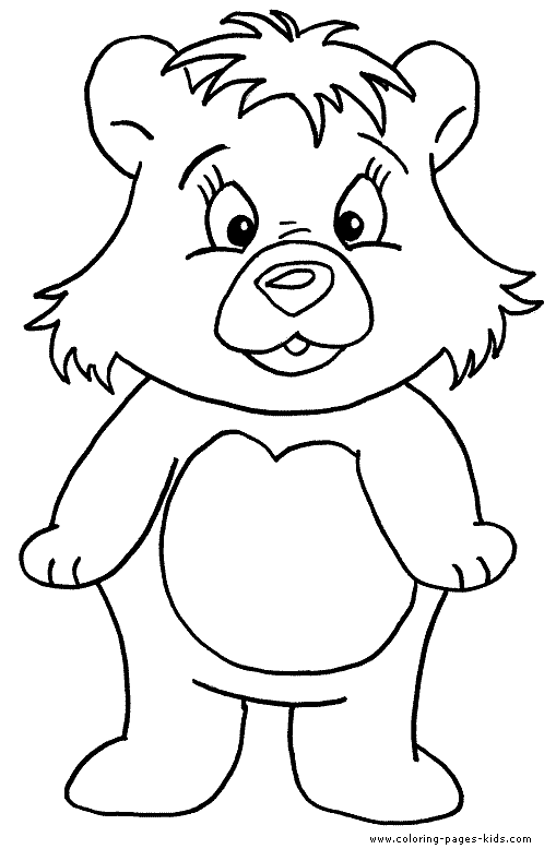 bear color, bears animal coloring pages, color plate, coloring sheet,printable coloring picture