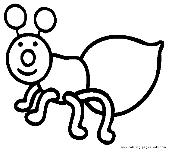 Bugs Coloring pages