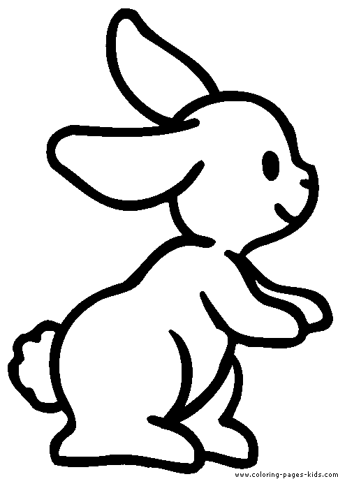 bunny coloring pages for kids - photo #18