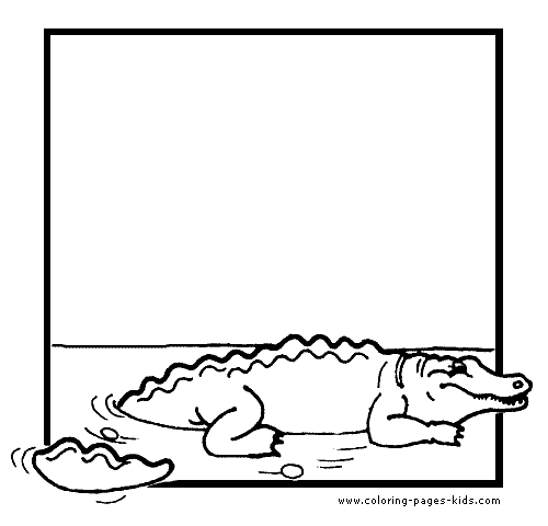 crocodile color page, animal coloring pages, color plate, coloring sheet,printable coloring picture
