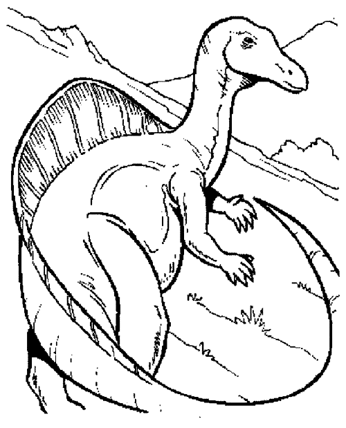 Dinosaur Coloring pages