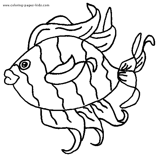 fish hooks coloring pages. tropical fish coloring