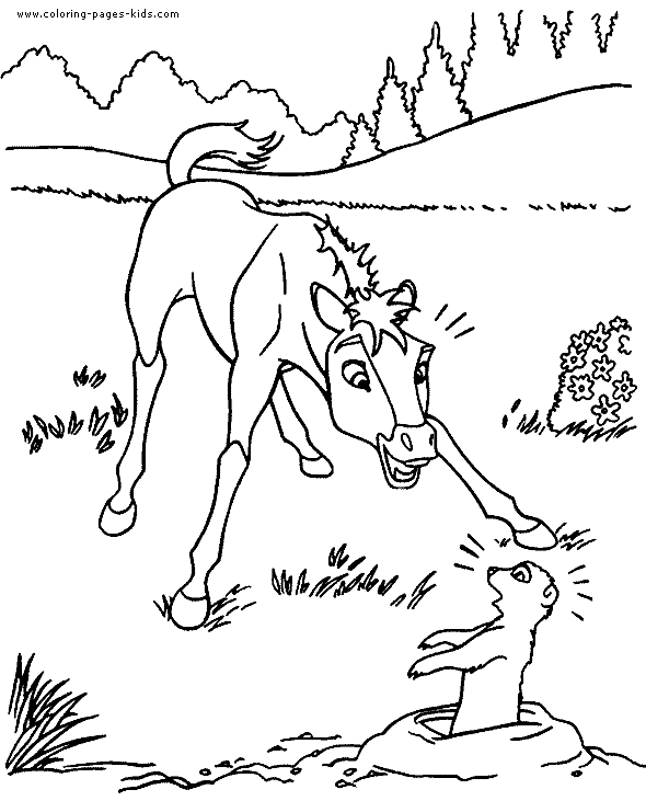 realistic horse coloring pages. free coloring pages. here