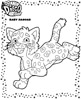 animal coloring pages, animals coloring page color plate, coloring sheet, Jaguar coloring page