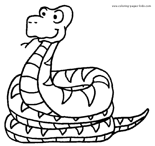 a to z reptile coloring pages - photo #2