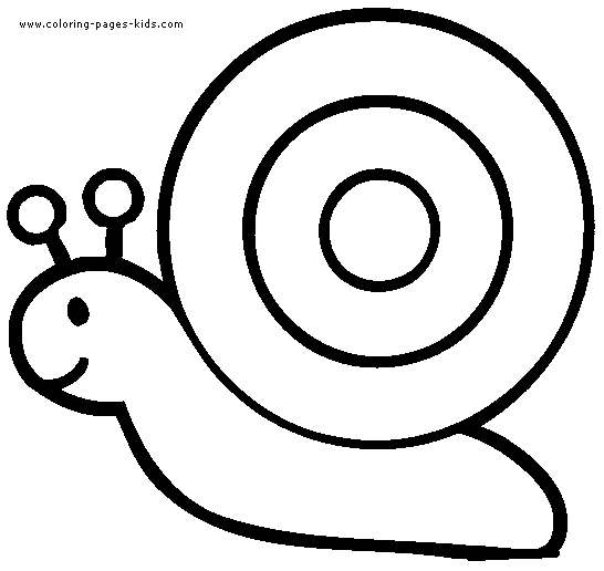 Snail coloring pages, color plate, coloring sheet,printable coloring picture