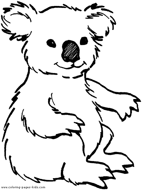 animal pictures for coloring. Zoo animals Coloring pages