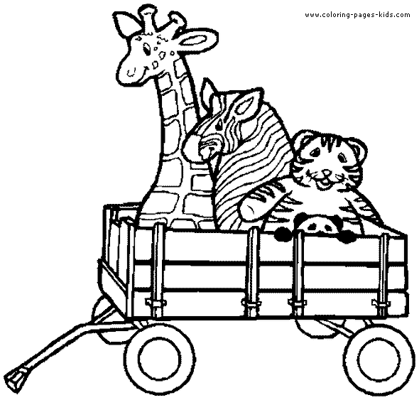 Printable coloring pages of zoo animals Steven D. Forbes