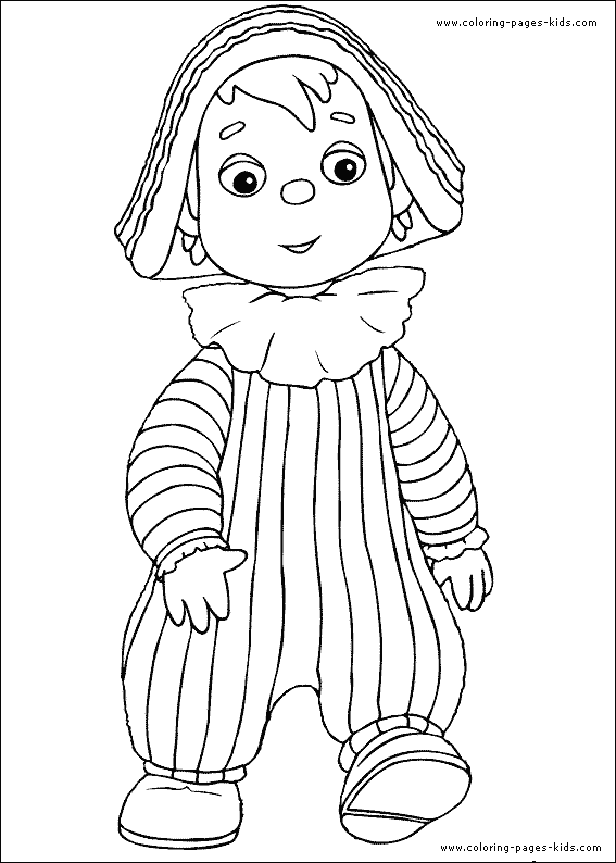 Andy Pandy color page, cartoon characters coloring pages, color plate, coloring sheet,printable coloring picture
