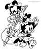 Animaniacs color page, cartoon coloring pages picture print