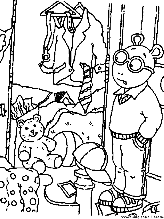 coloring pages for arthur - photo #11