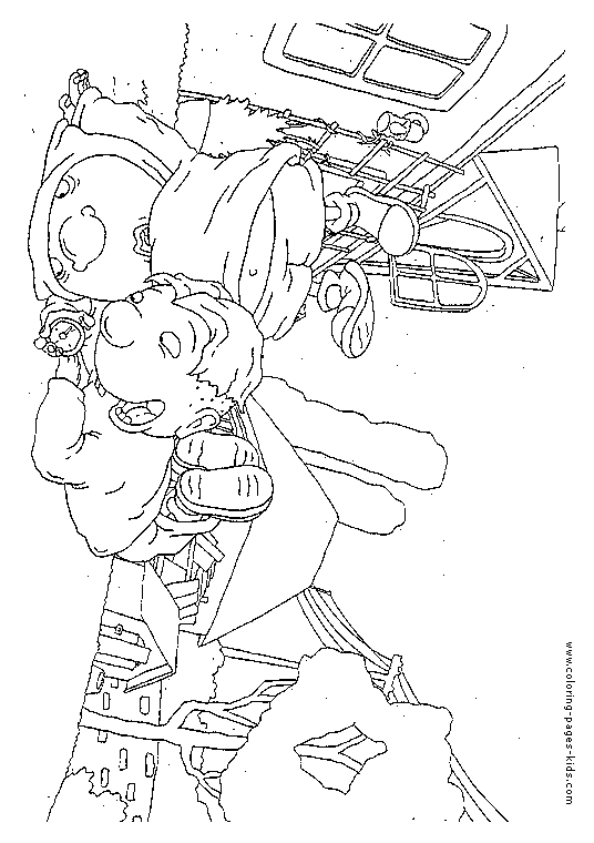 As Told By Ginger color page cartoon characters coloring pages
