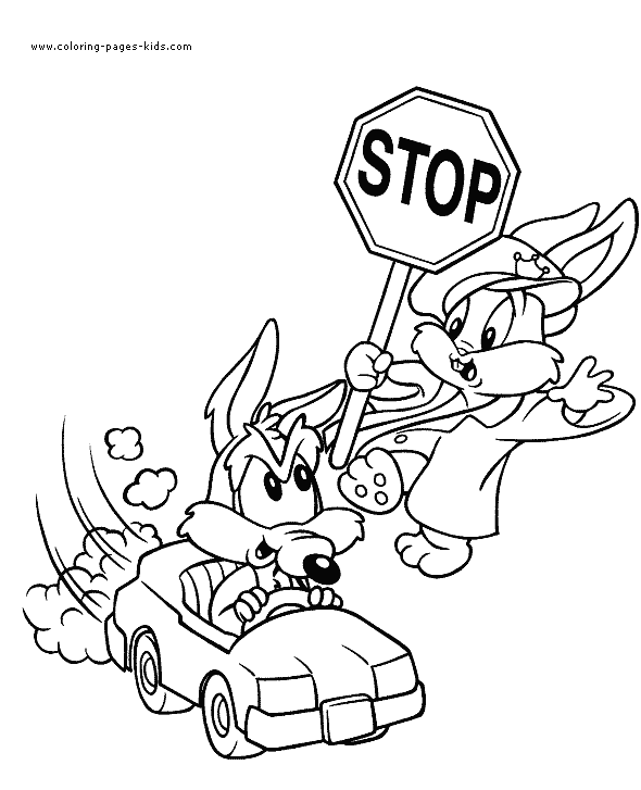 baby cartoon characters coloring pages - photo #45