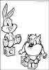 Baby Looney Tunes color page, cartoon coloring pages picture print