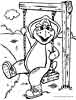 Barney coloring pages