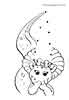 Barney coloring pages