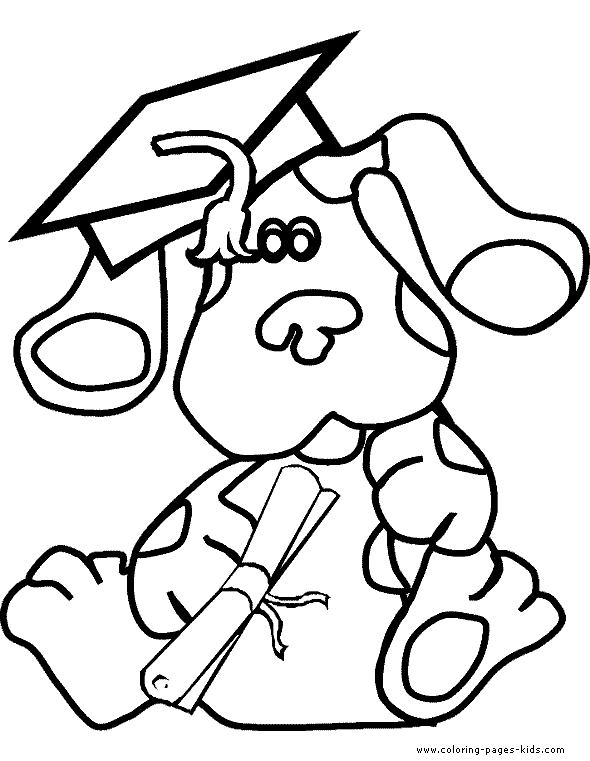 Blue's Clues Coloring page for kids
