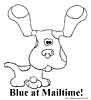 Blue's Clues coloring sheet