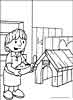 Bob the Builder color page, cartoon coloring pages picture print