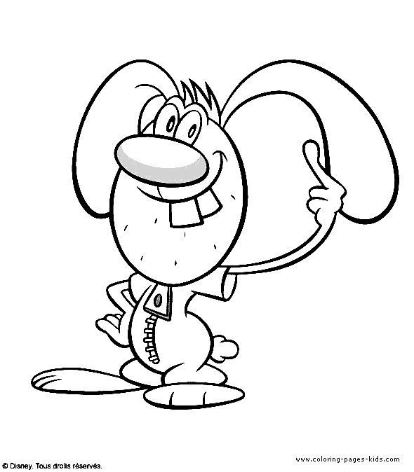 Brandy & Mr. Whiskers Color Page - Cartoon Color Pages - Printable Cartoon  Coloring Pages For Kids To Make Your Own Printable Cartoon Color Book Sheets