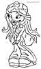 bratz coloring page