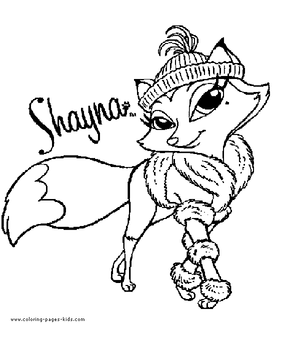 Bratz Petz color page, cartoon characters coloring pages, color plate, coloring sheet,printable coloring picture