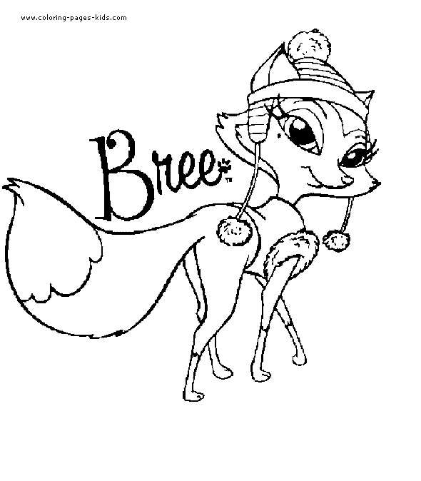 More free printable Bratz Pets coloring pages and sheets can be found in the