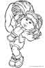 Cabbage Patch Kids color page, cartoon coloring pages picture print