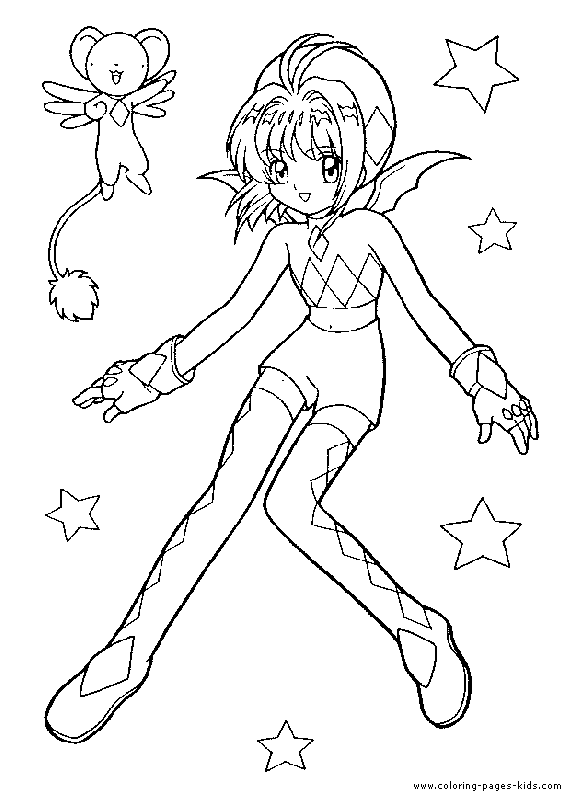 Featured image of post Printable Cardcaptor Sakura Coloring Pages Try to color anime characters to unexpected colors
