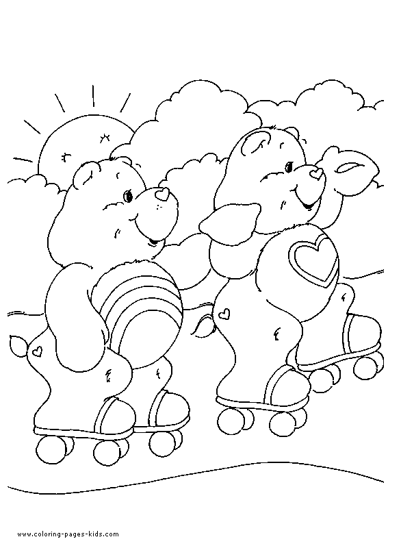 Care Bears Printable Coloring Page For Kids Care Bears