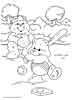 Care Bears color page, cartoon coloring pages picture print