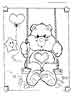 Care Bears color page, cartoon coloring pages picture print