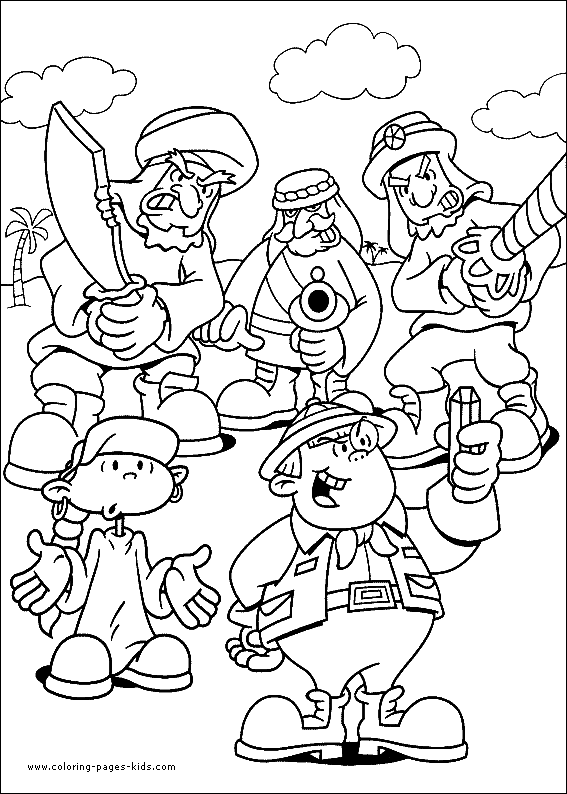 Coloring Pictures Of Cartoon Characters Kids Next Door color page Coloring pages for kids