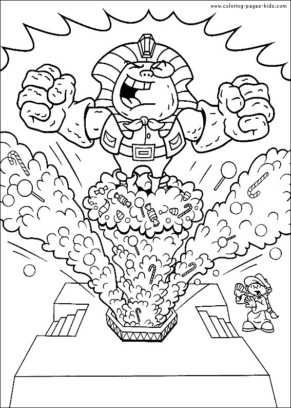 Kids Next Door color page cartoon characters coloring pages, color plate, coloring sheet,printable coloring picture