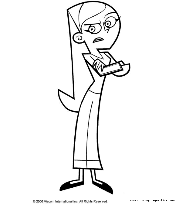 danny phantom printable coloring pages - photo #14