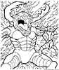 Digimon color page, cartoon coloring pages picture print