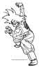 Dragon Ball Z color page, cartoon coloring pages picture print