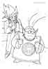 Dragon Ball Z color page, cartoon coloring pages picture print