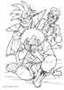 Dragon Ball Z color page, cartoon coloring pages picture print