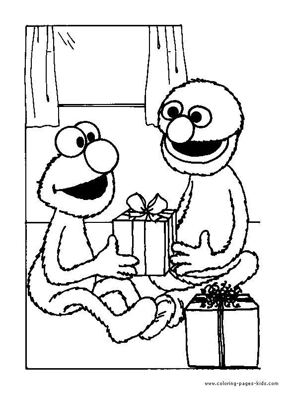 Elmo color page cartoon characters coloring pages, color plate, coloring sheet,printable coloring picture