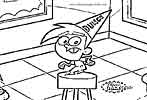 Fairly OddParents color page, cartoon coloring pages picture print