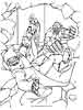 Fantastic four 4 color page, cartoon coloring pages picture print