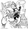 Felix the Cat color page, cartoon coloring pages picture print