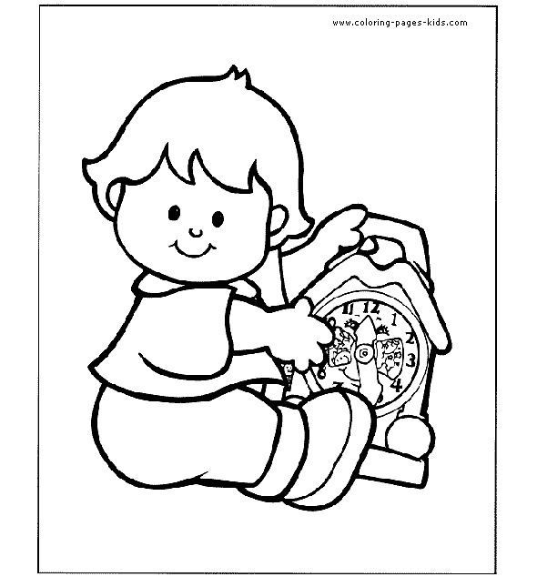 Fisher Price color page cartoon characters coloring pages