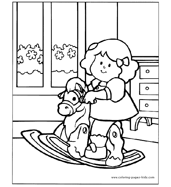 Fisher Price color page, cartoon characters coloring pages, color plate, coloring sheet,printable coloring picture