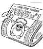 Furbies, coloring page