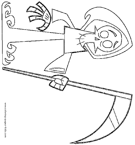 The Grim Adventures of Billy & Mandy color page cartoon characters coloring pages, color plate, coloring sheet,printable coloring picture