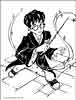 Harry Potter color page, cartoon coloring pages picture print